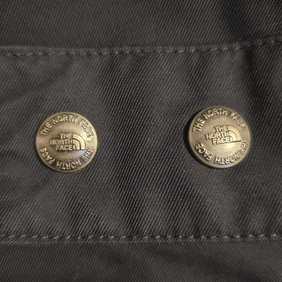 The North Face womens size S/P Arctic parka Goose Down HyVent black zip hooded - Picture 2 of 11